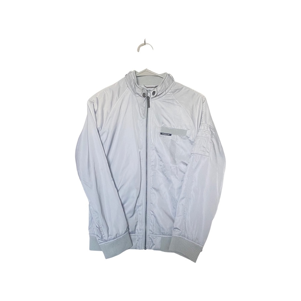Vintage Grey Members Only Bomber